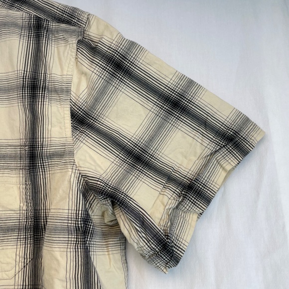 Carhartt Relaxed Fit Short Sleeve Button Down Plaid Shirt Men’s Size 2XL - Picture 6 of 14